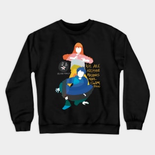 Heavenly Delusion Or Tengoku Daimakyou Anime Manga Kiruko And Maru In Awesome Color Minimalistic Design Crewneck Sweatshirt